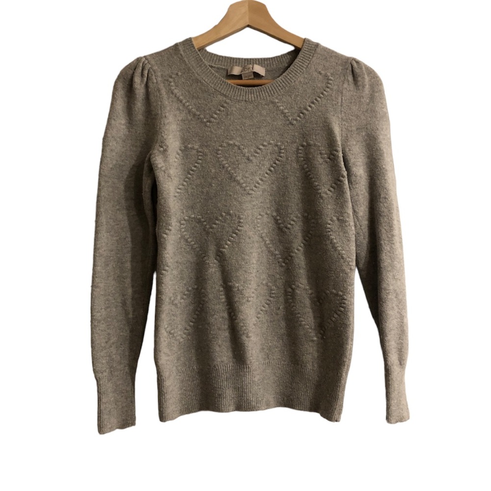 Loft puff sleeve sweater